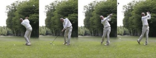 Instrução Golf: Como Pivot &amp; Desenrole