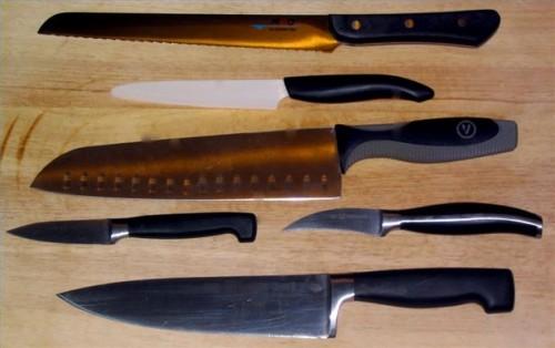 Tipos de faca Blades