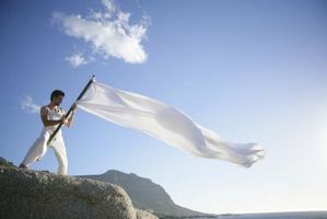 Como estimar velocidade do vento Usando uma bandeira