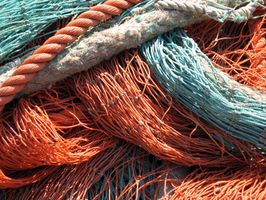 O efeito das redes de pesca perdidas e Nets caranguejo no Oceano