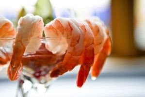 Como Servir Peel & comer camarão